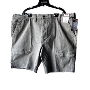 Wrangler Men's SZ 46 Heavyweight Hiker Shorts Flex UPF30 Utility Pockets NWT